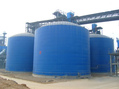 江安水泥钢板库改造